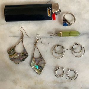 Bundle of Silver Jewelry